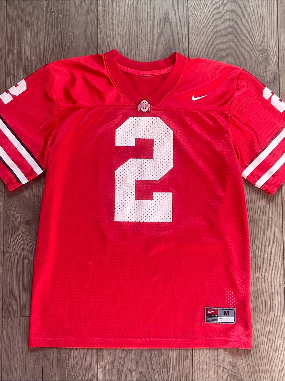 Nike Ohio State Buckeyes Youth 12/14 Medium #2 Football Jersey